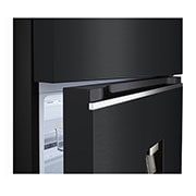 LG 383L Top Freezer Refrigerator with Smart Inverter Compressor™ in Essence Matte Black, GT-F3953EP